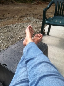 toes
